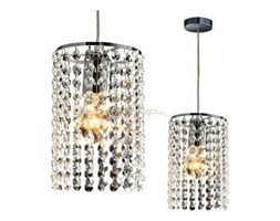 LAMPA wisząca BRIGHT STAR 1 LP-812/1P Light Prestige dekoracyjna OPRAWA tuba kryształki glamour ZWIS crystal przezroczysty