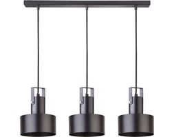 Metalowa LAMPA wisząca RIF PLUS 31194 Sigma industrialna OPRAWA zwis LISTWA sufitowa czarny