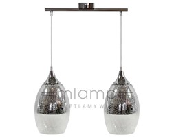 LAMPA wisząca CELIA 32-51578 Candellux szklana OPRAWA zwis LISTWA sufitowa krople łezki chrom