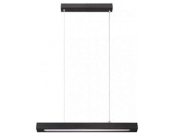 LAMPA wisząca FUTURA STEEL 32751 Sigma zwis OPRAWA prostokątna LED 8W listwa czarna