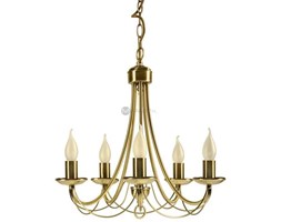 Żyrandol LAMPA wisząca MUZA 35-69170 Candellux świecznikowa OPRAWA pałacowy ZWIS patyna