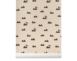 Tapeta dziecięca RABBIT różowa - ferm LIVING