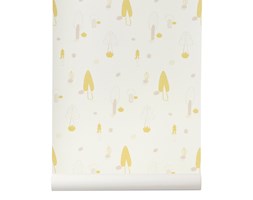 Tapeta dziecięca FOREST różowa - ferm LIVING