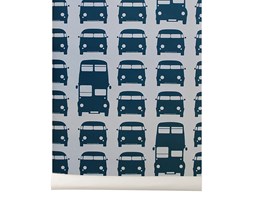Tapeta dziecięca RUSH HOUR petrol - ferm LIVING
