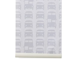 Tapeta dziecięca RUSH HOUR szara - ferm LIVING