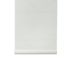 Tapeta skandynawska LINES off white - ferm LIVING