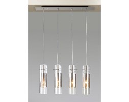 LAMPA wisząca VICKY MD0161C-4 Italux zwis OPRAWA listwa sufitowa tuby chrom przezroczyste