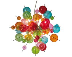LAMPA wisząca EXPLOSION 7026461 Nave dekoracyjna OPRAWA zwis kulki bubbles bombki multikolor