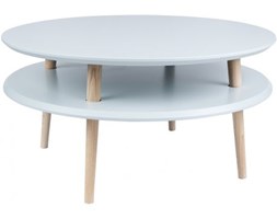 Stolik UFO Low Ø70 cm jasnoszary