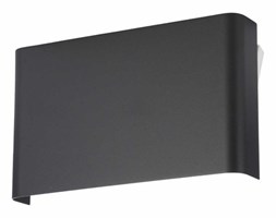 Kinkiet Nowodvorski Haga 9710 Graphite lampa oprawa ścienna 2x40W G9 grafit >>> RABATUJEMY do 20% KAŻDE zamówienie !!!