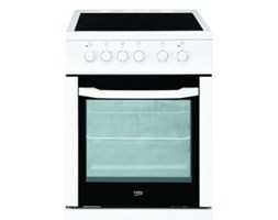 Kuchnia Beko CSS57000GW, 50 cm, płyta witroceramiczna, grill