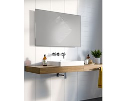 Lustro łazienkowe 3D Diamond LED z oświetleniem LED