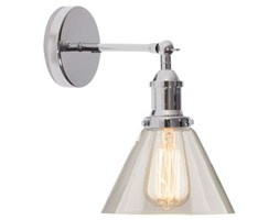 Kinkiet LAMPA ścienna NEW YORK LOFT NO. 1 SCH LA034/W_chrom Altavola GETAN industrialna OPRAWA szklana chrom przezroczysta