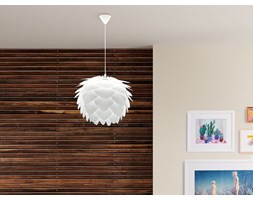 Lampa sufitowa z oprawą - biała - ANDELLE mini
