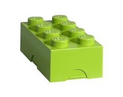 Jasnozielony pojemnik na śniadanie LEGO®