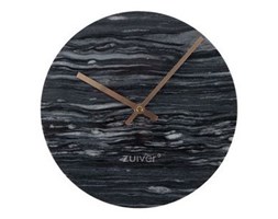 Zuiver :: Clock marble TIME dark gray DIA 25cm