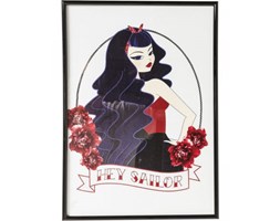 Dekoracja ścienna Hey Sailor 41x29cm