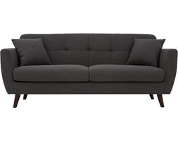 Sofa prestiżowa trzyosobowa Martell ciemnoszara