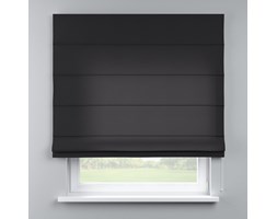 Dekoria Roleta rzymska Capri, czarny, szer.80 x dł.170 cm, Loneta