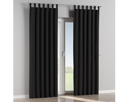 Dekoria Zasłona zaciemniająca na szelkach 1 szt., czarny, 1szt 140 × 260 cm, Blackout - zaciemniające