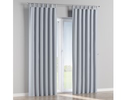 Dekoria Zasłona zaciemniająca na szelkach 1 szt., gołębi niebieski o wyraźnej strukturze, 1szt 140 × 260 cm, Blackout - zaciemniające