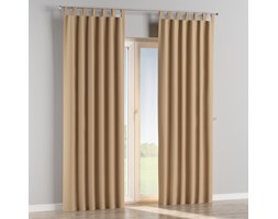 Dekoria Zasłona zaciemniająca na szelkach 1 szt., ciemno beżowy, 1szt 140 × 260 cm, Blackout - zaciemniające