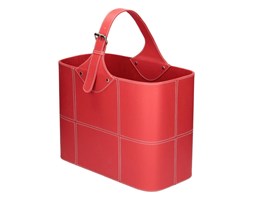 Dekoria Gazetnik Gasper Red 40x20x47cm, 40x20x47cm