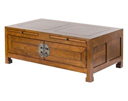Dekoria Ława Ibuku z wysuwanymi blatami 110x60x42cm, 110 × 60 × 42 cm
