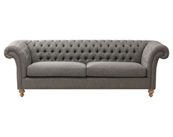Dekoria Sofa Chester Grey 237x90x80cm, 237 × 90 × 80 cm