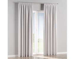 Dekoria Zasłona zaciemniająca na taśmie 1 szt., szara biel o wyraźnej strukturze, 1szt 140 × 260 cm, Blackout - zaciemniające