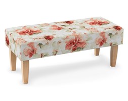 Dekoria Ławka, terrakota z zielenią na białym tle, 100 × 40 × 40 cm, Acapulco