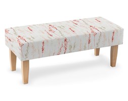 Dekoria Ławka, teakota z zielenia na białym tle, 100 × 40 × 40 cm, Acapulco