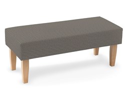 Dekoria Ławka, szaro-beżowa pepitka, 100 × 40 × 40 cm, Edinburgh