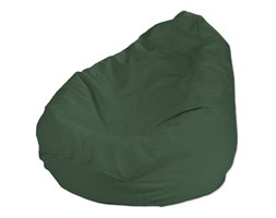 Dekoria Worek do siedzenia, Forest Green (zielony), Ø50 × 85 cm, Cotton Panama