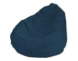 Dekoria Worek do siedzenia, Ocean Blue (morski niebieski), Ø50 × 85 cm, Cotton Panama
