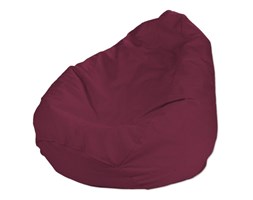 Dekoria Worek do siedzenia, Plum (śliwkowy), Ø50 × 85 cm, Cotton Panama