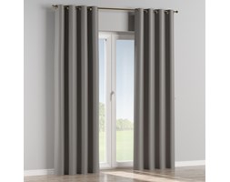 Dekoria Zasłona zaciemniająca na kółkach 1 szt., ciemny szary o wyraźnej strukturze, 1szt 140 × 260 cm, Blackout - zaciemniające
