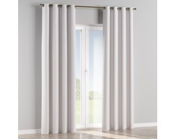 Dekoria Zasłona zaciemniająca na kółkach 1 szt., szara biel o wyraźnej strukturze, 1szt 140 × 260 cm, Blackout - zaciemniające