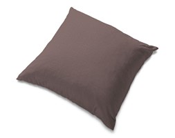 Dekoria Poszewka Tomelilla 55x55cm, brązowo z odcieniem fioletu, 55 × 55 cm, Living