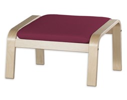 Dekoria Poduszka na podnóżek Poäng, Plum (śliwkowy), Podnóżek Poäng, Cotton Panama