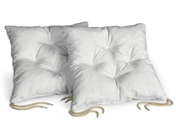 Dekoria Siedzisko 2-pack cotton panama 01, 38 × 38 × 8