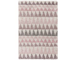 Dekoria Dywan Royal Triangle cream/cameo rose 120x170cm, 120 × 170 cm