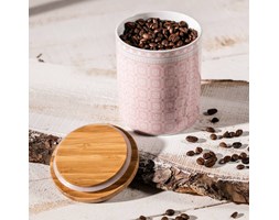 Dekoria Pojemnik Deco Pink wys. 12cm, 10 × 10 × 12 cm