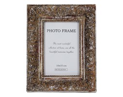 Dekoria Ramka Arlette 17x22cm old silver, 17x3x22cm