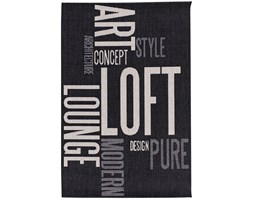 Dekoria Dywan Modern Loft black/ grey 120x170cm, 120 × 170 cm