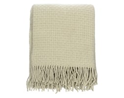 Dekoria Pled Zelandia olive 140x200cm, 140x200cm