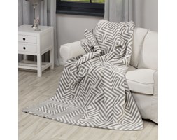 Dekoria Koc Cotton Cloud 150x200cm Cream Maze, 150x200cm