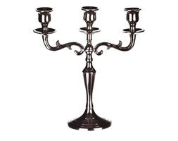 Dekoria Świecznik trójramienny Galia wys. 26,5cm, 24x9,8x26,5cm