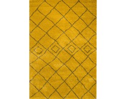 Dekoria Dywan Royal Mustard/Grey 160x230cm, 160 × 230 cm