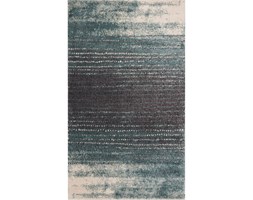 Dekoria Dywan Modern Teal blue/dark grey 160x230cm, 160 × 230 cm